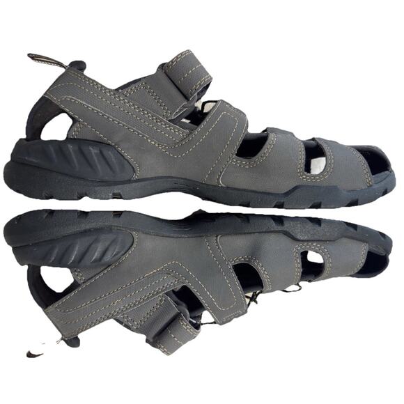 Teva Men's 10M Forebay Turkish Coffee Fisherman Sandals Taupe Gray EXCELLENT! - Picture 4 of 9